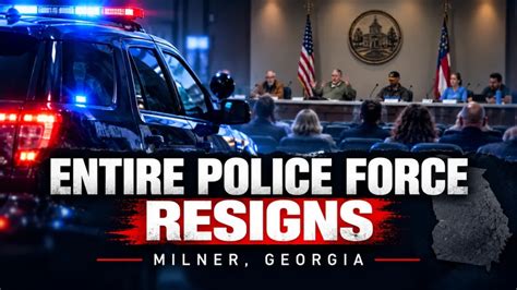Milner, Georgia Entire Police Department and City Manager Resign Over Alleged Secret GPS Tracker by Mayor